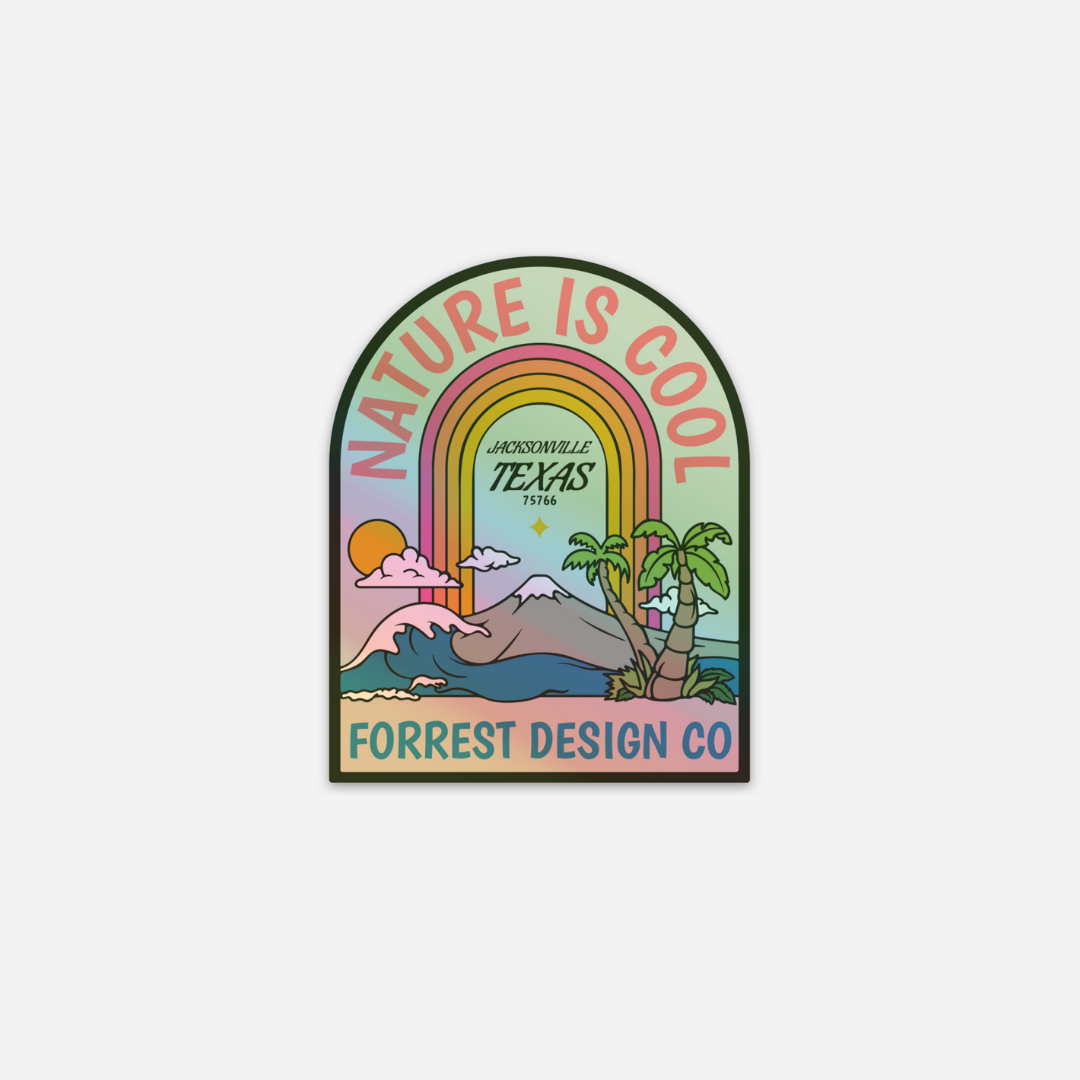 Forest Arch Sticker — Forest Culture Design