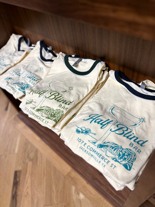 Half blind tee