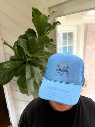 Half blind color hats