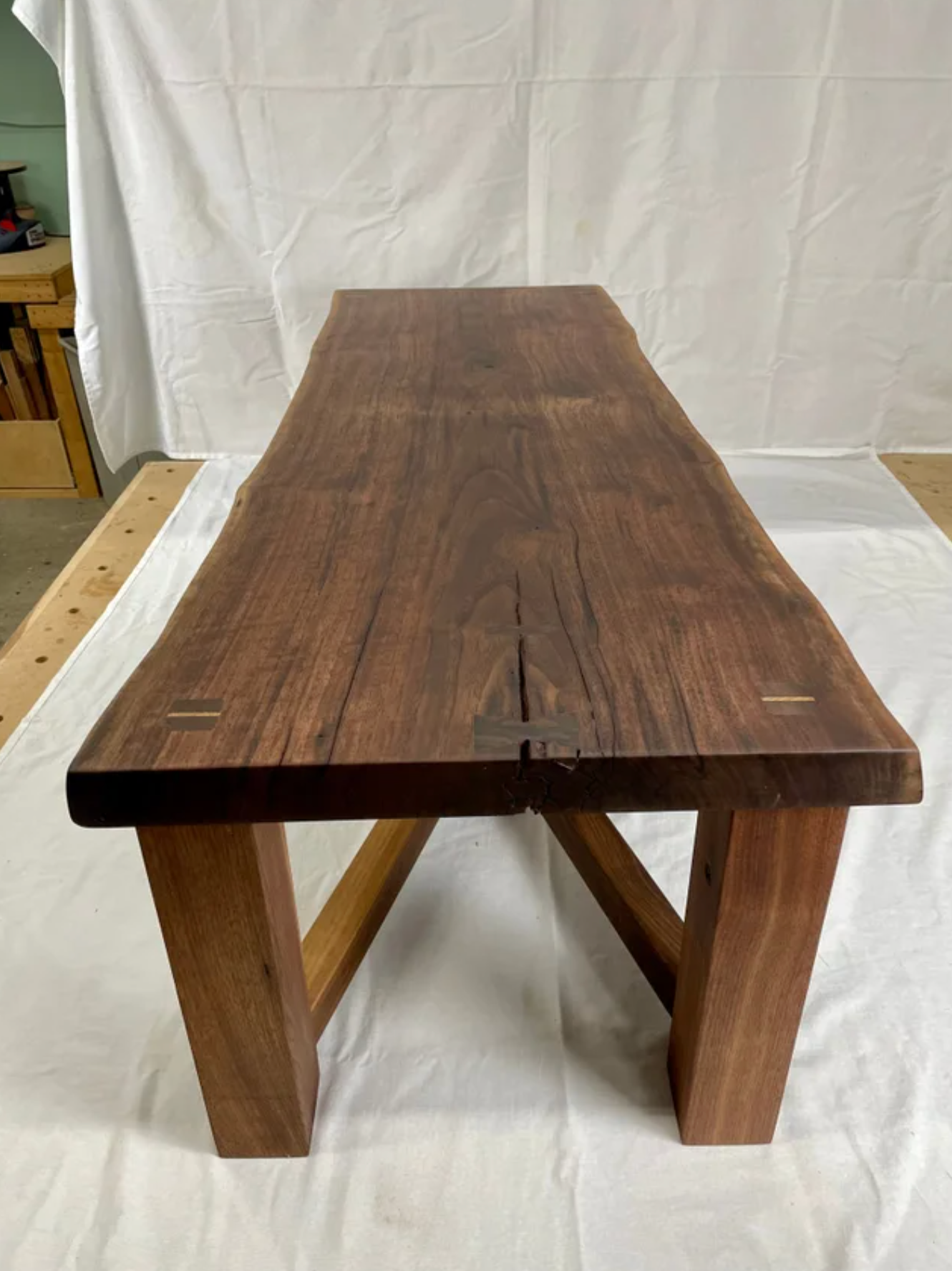 Table Forrest Through-Leg Coffee Table – Forrest Design Co